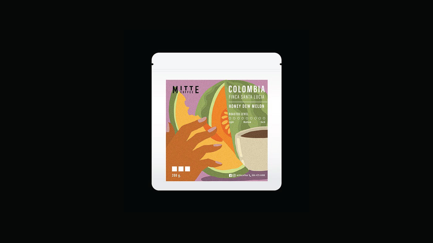 Mitte (Coffee packaging design)